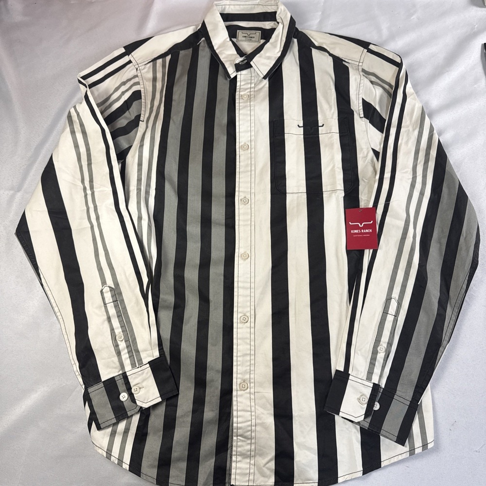 Kimes Ranch Long Sleeve Men's Button Up Shirt 2XL